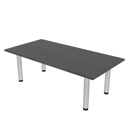 Skutchi Designs 35.5 in W, 71.5 in L, 29 in H, Engineered Wood Top, Grey HAR-REC-36X72-PT-AN